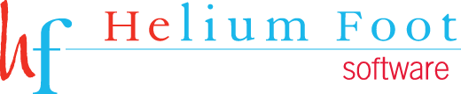 Helium Foot logo